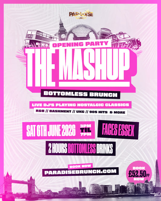 THE OPENING MASHUP BRUNCH | Saturday 7th June